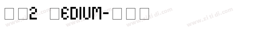RL2 Medium字体转换